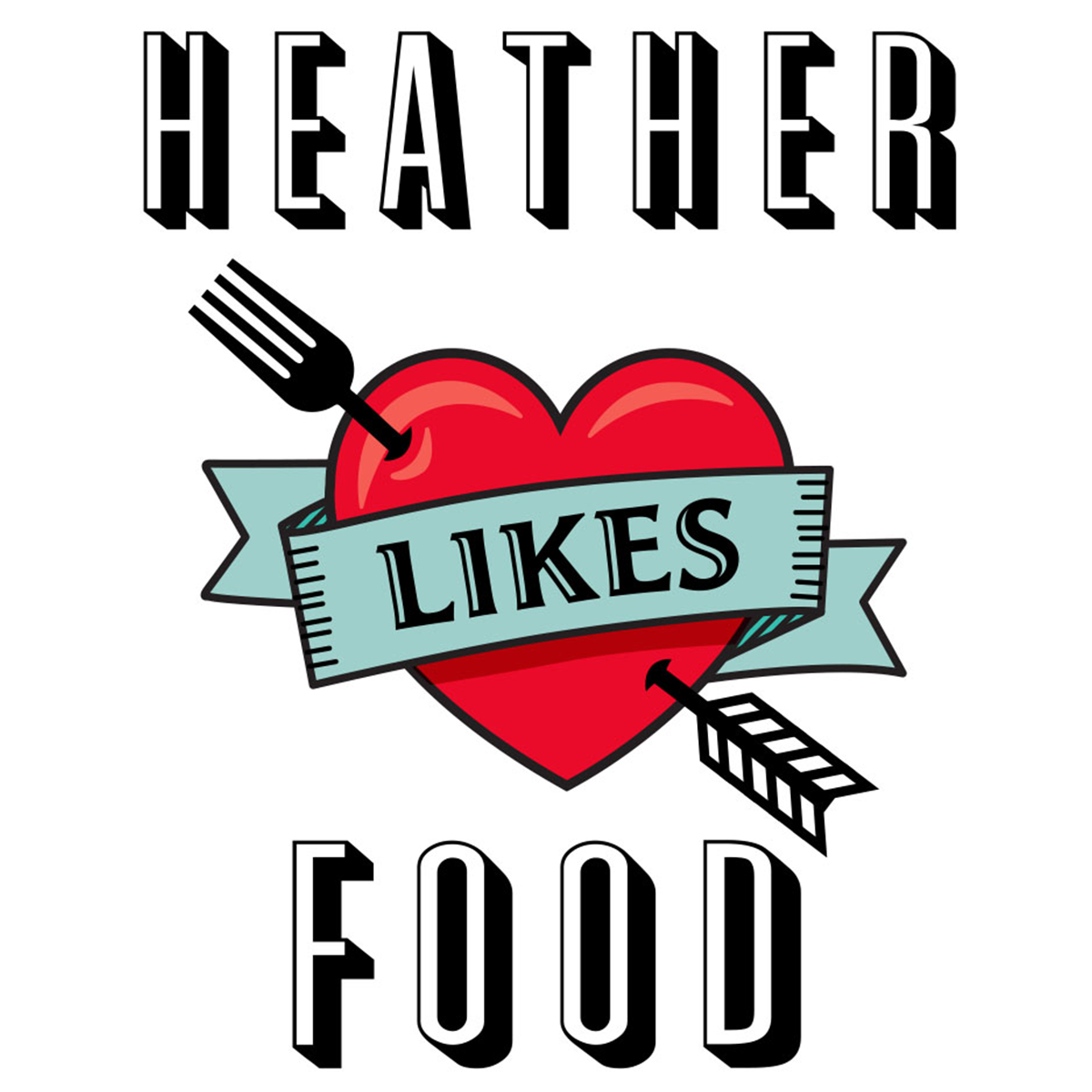 Heather Likes Food Logo